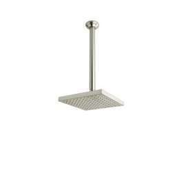 Square Raincan Shower Head in Polished Nickel