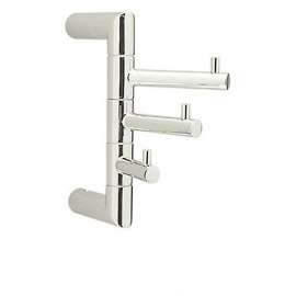 SY700-PN Triple Hook Robe Hook in Polished Nickel