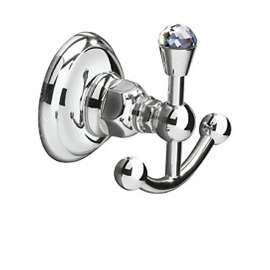 A1481-M Country Bath Double Hook Robe Hook