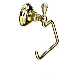 Single Post Toilet Paper Holder in Inca Brass