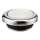 Pressure Fit Porcelain Screw Cover Cap Indice In Polished Chrome