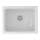 Fireclay Single Bowl Undermount Kitchen/Laundry Sink in White
