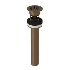 Slotted Grid Drain in English Bronze
