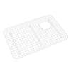 Wire Sink Grid for RC4019 and RC4018 Kitchen Sinks Large Left-Hand Bowl in White
