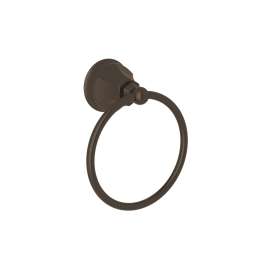 6-in Towel Ring in Tuscan Brass