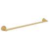 30-in Single Towel Bar in Italian Brass