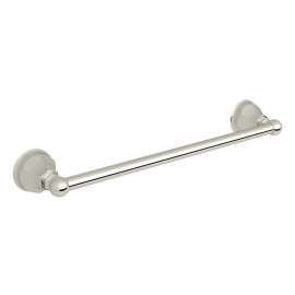 Italian Palladian A6886/18PN 18-in Single Towel Bar in Polished Nickel