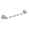 Italian Palladian A6886/18STN 18-in Single Towel Bar in Satin Nickel