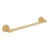 Italian Palladian A6886/18IB 18-in Single Towel Bar in Italian Brass
