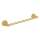 Italian Palladian A6886/18IB 18-in Single Towel Bar in Italian Brass