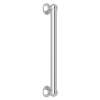 18-in Palladian Decorative Grab Bar in Polished Chrome