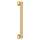 18-in Palladian Decorative Grab Bar in Italian Brass