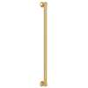 36-in Palladian Decorative Grab Bar in Italian Brass