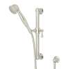 24-in Palladian Decorative Grab Bar Set with Single-Function Handshower/Hose/Outlet in Polished Nickel
