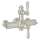 Italian Bath Exposed Thermostatic Valve with Metal Lever in Polished Nickel