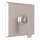 Vincent A4014LVSTN Thermostatic Trim Plate with Metal Lever and without Volume Control in Satin Nickel