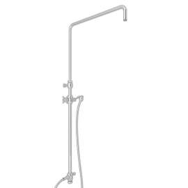 Riser with Diverter, Hose and Sliding Handshower Holder - In Multiple Colors