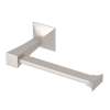 Single Wall Mount Toilet Paper Holder in Satin Nickel