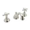 Viaggio A1408XMPN-2 C-Spout Widespread Lavatory Faucet with Cross Handles Pop-Up in Polished Nickel