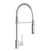 Side Lever Handle Pro Pull-Down Kitchen Faucet In Polished Chrome