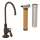 C-Spout Filter Faucet Kit With Mini Metal Lever Handle In Tuscan Brass