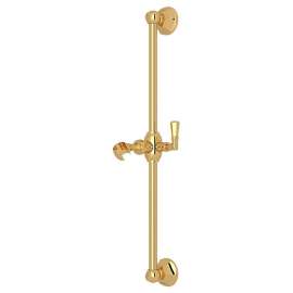 Palladian Slide Bar in Italian Brass