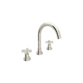 C-Spout Widespread Lavatory Faucet with 10-7/64