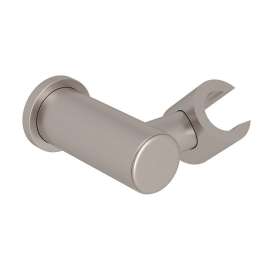 Modern Wall Mount Handshower Holder in Satin Nickel