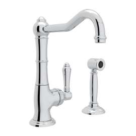 Italian Kitchen Cinquanta Bar/Food Prep Faucet With Single-Lever Handle - In Multiple Colors