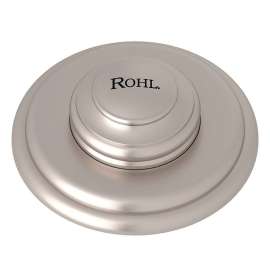 Decorative Luxury Air Activated Switch Button for Waste Disposal in Satin Nickel