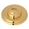 Decorative Luxury Air Activated Switch Button for Waste Disposal in Italian Brass