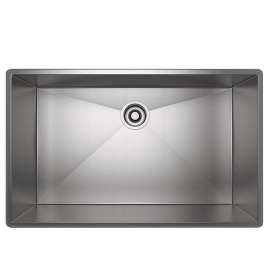 Forze RSS3018SB Single Bowl Kitchen Sink in Brushed Stainless Steel