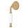 1100/8EIB Single-Function Anti-Cal Handshower in Italian Brass