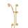 Single-Function Anti-Cal Handshower/Hose/Bar/Outlet Set in Italian Brass