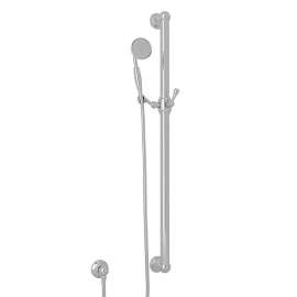 36-in Decorative Grab Bar Set with Single-Function Anti-Cal Handshower/Hose/Outlet