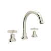 C-Spout Widespread Lavatory Faucet with 8-1/2