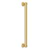 1260IB 18-in Decorative Grab Bar in Italian Brass