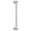 18-in Decorative Grab Bar in Polished Chrome