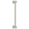 18-in Decorative Grab Bar in Polished Nickel