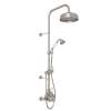 Thermostatic Shower Package with Metal Lever in Satin Nickel