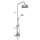 Thermostatic Shower Package with Metal Lever in Satin Nickel