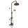 Thermostatic Shower Package with Cross Handle in English Bronze