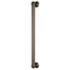 1261TCB 24-in Decorative Grab Bar in Tuscan Brass