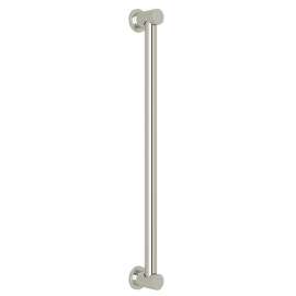 24-in Decorative Grab Bar in Polished Nickel