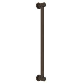24-in Decorative Grab Bar in Tuscan Brass