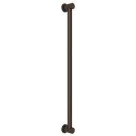 36-in Decorative Grab Bar in Tuscan Brass