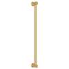 36-in Decorative Grab Bar in Italian Brass