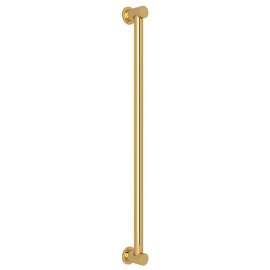 36-in Decorative Grab Bar in Italian Brass