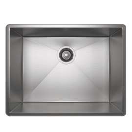 Forze RSS2115SB Single Bowl Kitchen Sink in Brushed Stainless Steel