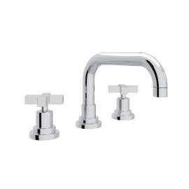 U-Spout Widespread Lavatory Faucet with 6-11/16